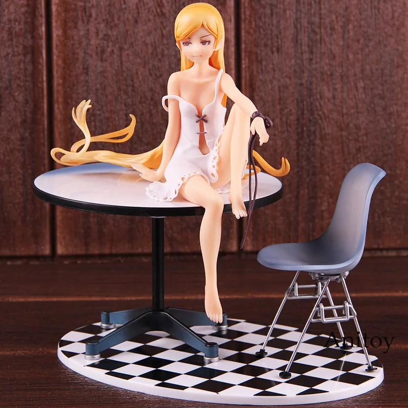 Bakemonogatari фигурка Oshino Shinobu 12 лет Ver. 1/8 масштаб предварительно окрашенная фигурка ПВХ Коллекционная модель игрушки