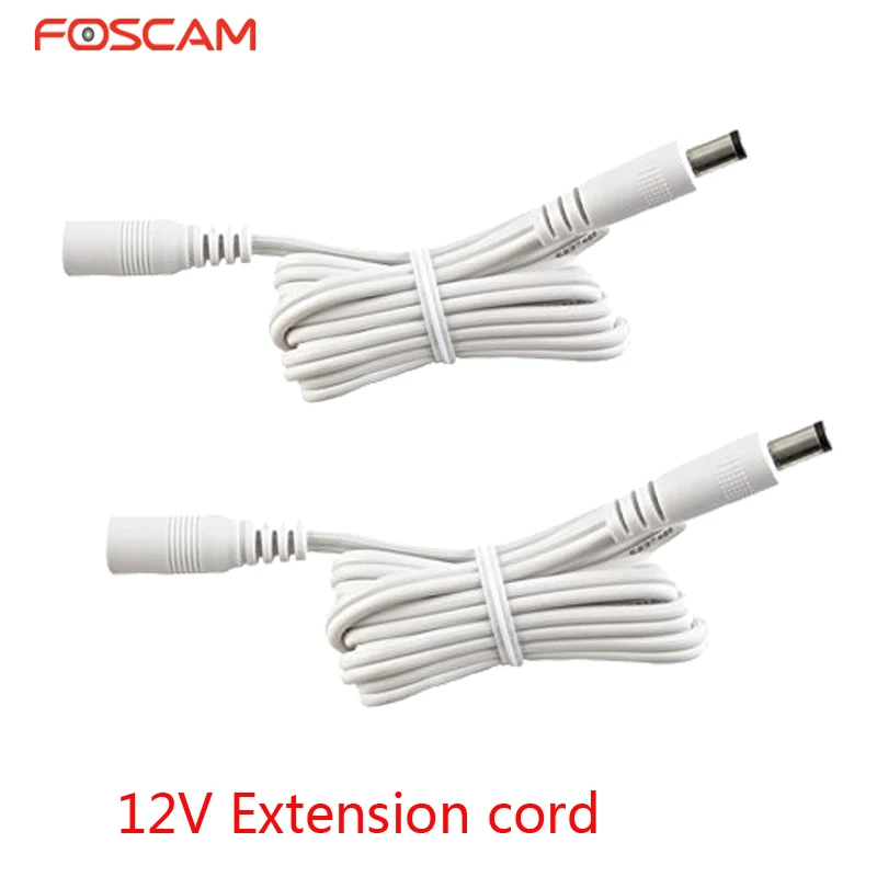Foscam 3 м 12 В Удлинительный кабель Белый|cable extension cable|cable vcable |