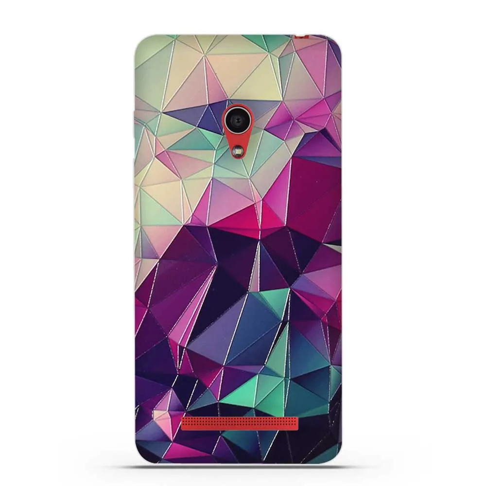 Чехол из ТПУ для ASUS Zenfone 5 A501CG чехол телефона 3D стерео рельефный Мягкий