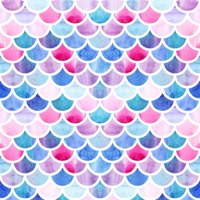 Fairy Tale Theme Photography Background Colourful Watercolor Fish