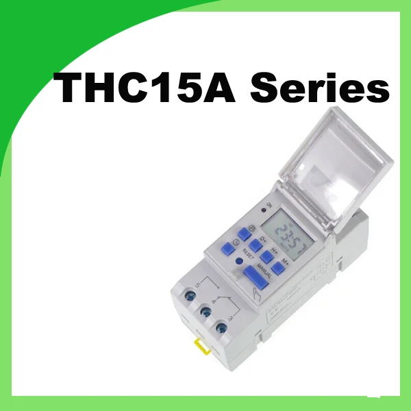 

Time switch THC-15A Digital Weekly Programmable Timer DC 12V Time Relay
