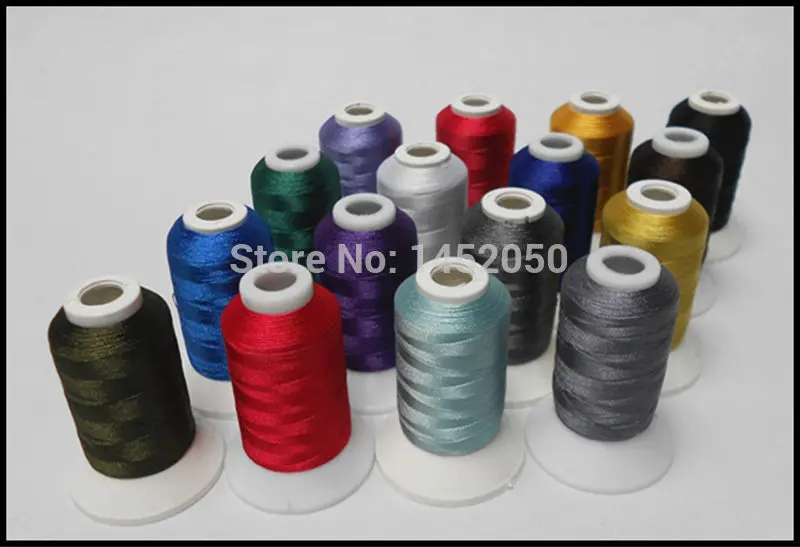 Simthread 12 Variegated colors machine Embroidery thread 1100 Yds each as  sewing quilting overlocking piecing tatting thread - AliExpress