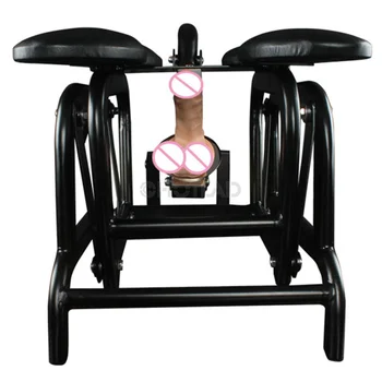 Manual Swing Sofa Seat Sex Chair Connected Dildos with Suction and Fuk Robo Dildos Classic Sex Toy for Woman and Man 3