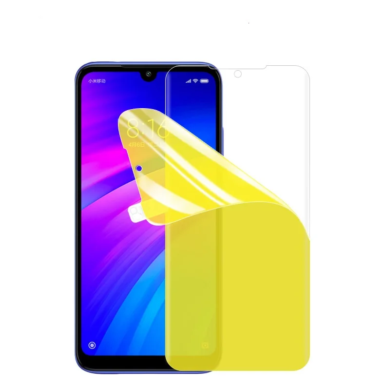 

Soft Tpu Nano Flim For Xiaomi Redmi 7 Note 7 Hydrogel Front Screen Protector Flim For Xiaomi Black Shark 2 High Definition Flim