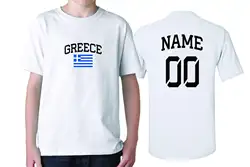 2019 летняя новая брендовая Футболка мужская хип-хоп Мужская Повседневная греческая Футболка Флаг Футболка Страна гордость добавить ваше