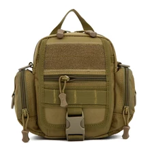 1000D нейлоновая Военная Мужская поясная сумка для путешествий, походная Мужская поясная сумка, многофункциональная сумка через плечо, сумка-мессенджер