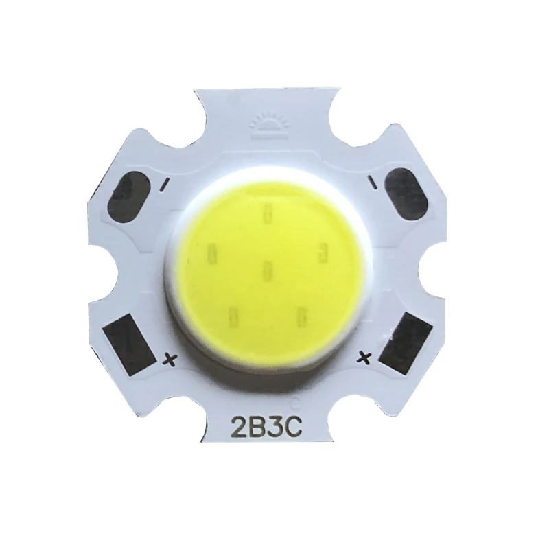 

25pcs a lot 3W 5W 7W 10W LED Source Chip High Power LED COB Side 11mm Light Bulb Light Lamp Spotlight Down light Lamps