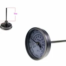 " Циферблат Аналоговый 4" зонд биметаллический термометр, оборудование для пивоварения пива для домашнего пивоварения