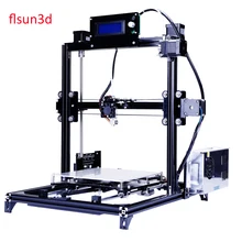 2017 New Aluminium Structure Flsun3D 3D Printer Auto leveling DIY Prusa i3 3D Printer Kit Heated