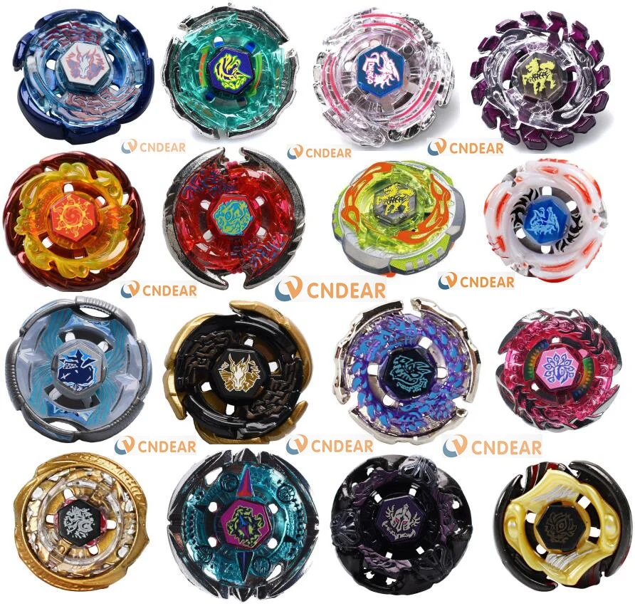 Beyblade Metal Fury Different Styles 