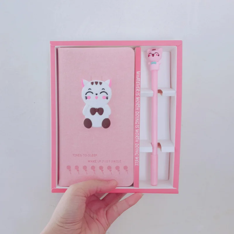 Милый блокнот с изображением фламинго и единорога, милый розовый Дневник для девочек, блокнот для заметок, подарок для детей, корейские канцелярские принадлежности - Цвет: 9