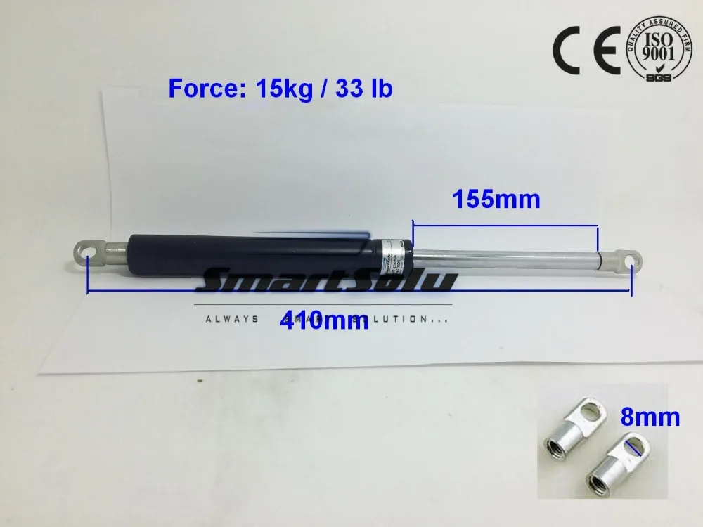 

Free Shipping15kg Force 155*410mm Size Gas Spring