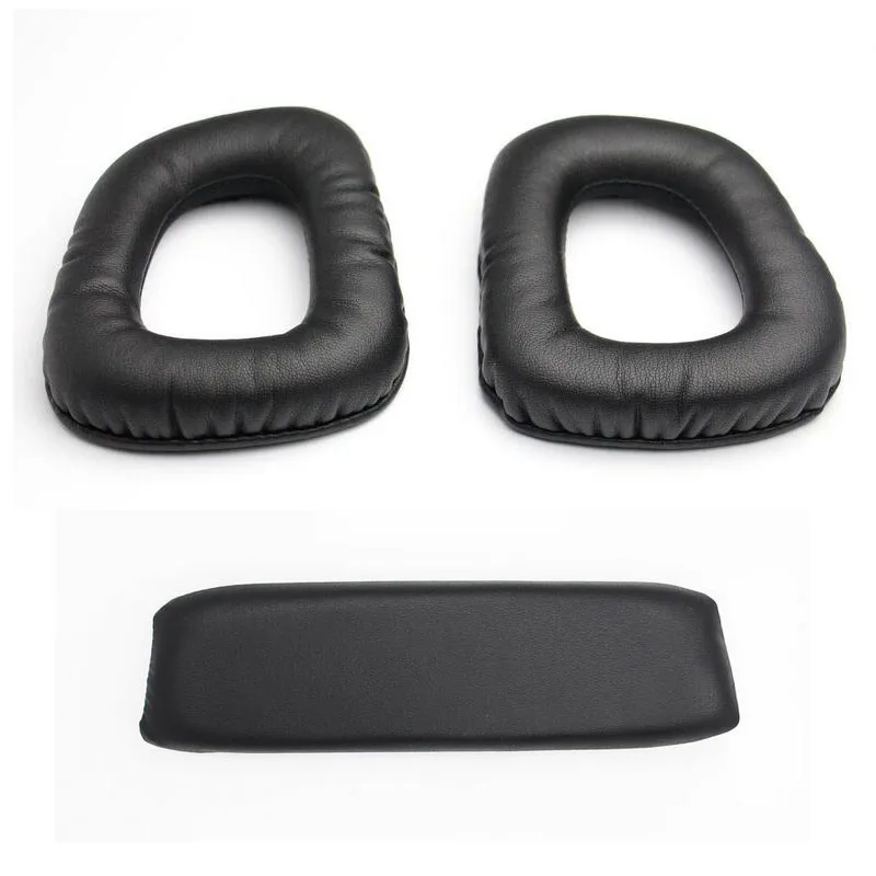 Logitech G35 G930 G430 F450 헤드폰 쿠션 스폰지 용 소프트 폼 헤드셋 이어 패드 헤드 밴드 헤드 개/대