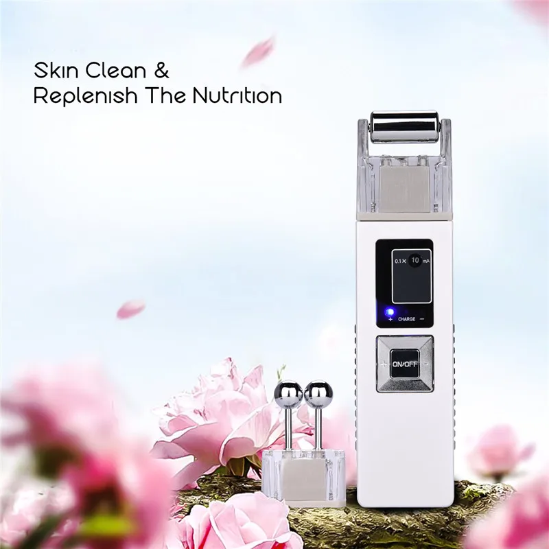 Galvanic Ion Microcurrent Iontophoresis Machine Anti aging Massager