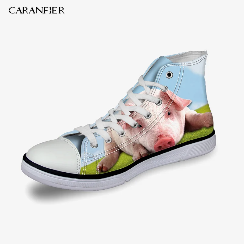 CARANFIER/Повседневные Классические парусиновые туфли-оксфорды на плоской подошве для девочек; унисекс; с принтом; летние дышащие туфли для путешествий; большие размеры