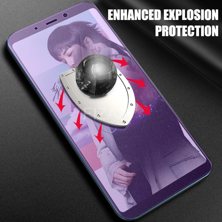 Закаленное стекло с защитой от синего света для Samsung Galaxy A10 A20 A30 A40 A50 A60 A70 A80 A90 M10 M20 A6