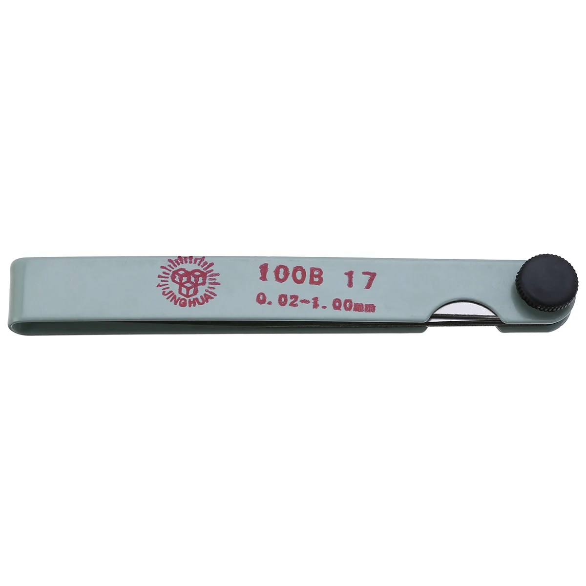 Mayitr 17 Blade Metric Feeler Gauge Gap Filler 0.02-1.00mm Thickness Measurement Layout Tool 100mm