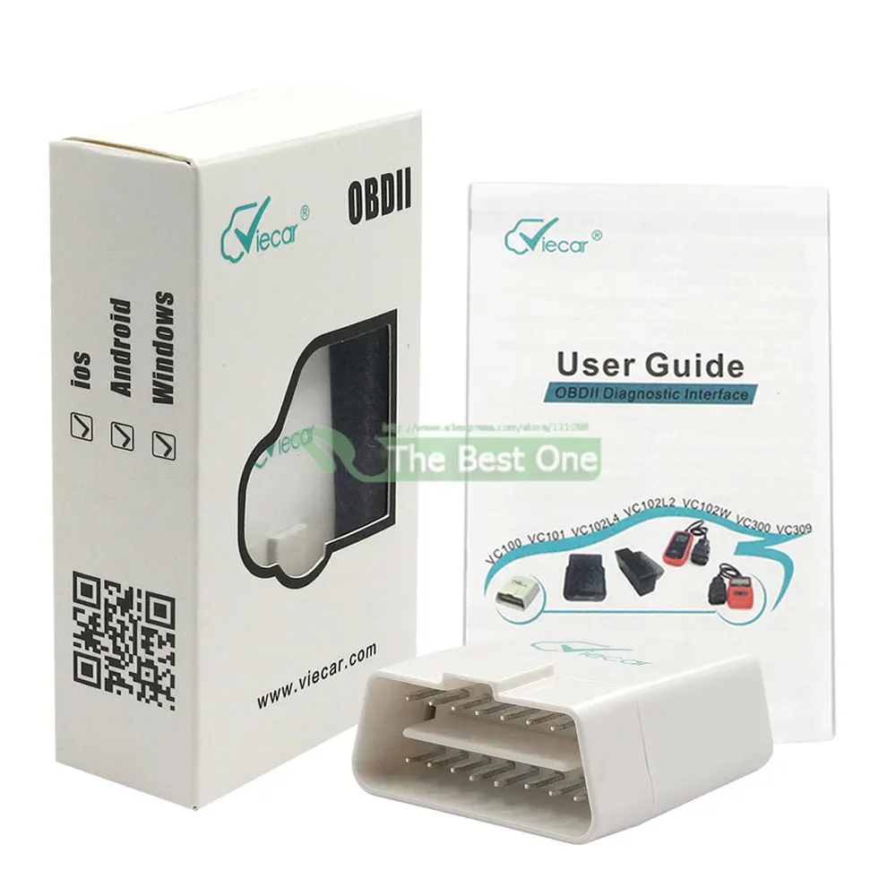 Viecar ELM327 Bluetooth 4,0 V1.5 OBD2 автомобильный диагностический инструмент Viecar 4,0 ELM 327 для ios Android OBDII сканер