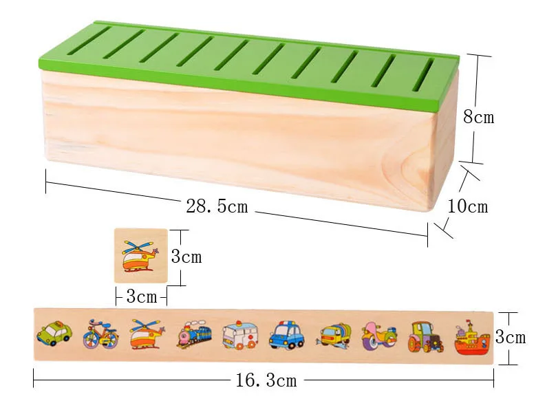 Деревянная игрушка для классификации, коробка Монтессори, детский шаблон, подходящая классификация, обучающая игрушка, Геометрическая, фруктовая, животная, обучающая игрушка