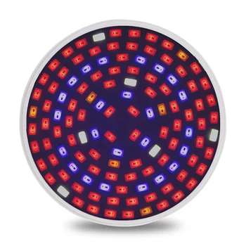

[Seven Neon]E27 AC85-265V SMD5730 80Red:24Blue:6W:6WW Led Grow Lights High Power for Flowering Plant&Hydroponics Plant Grow Lamp