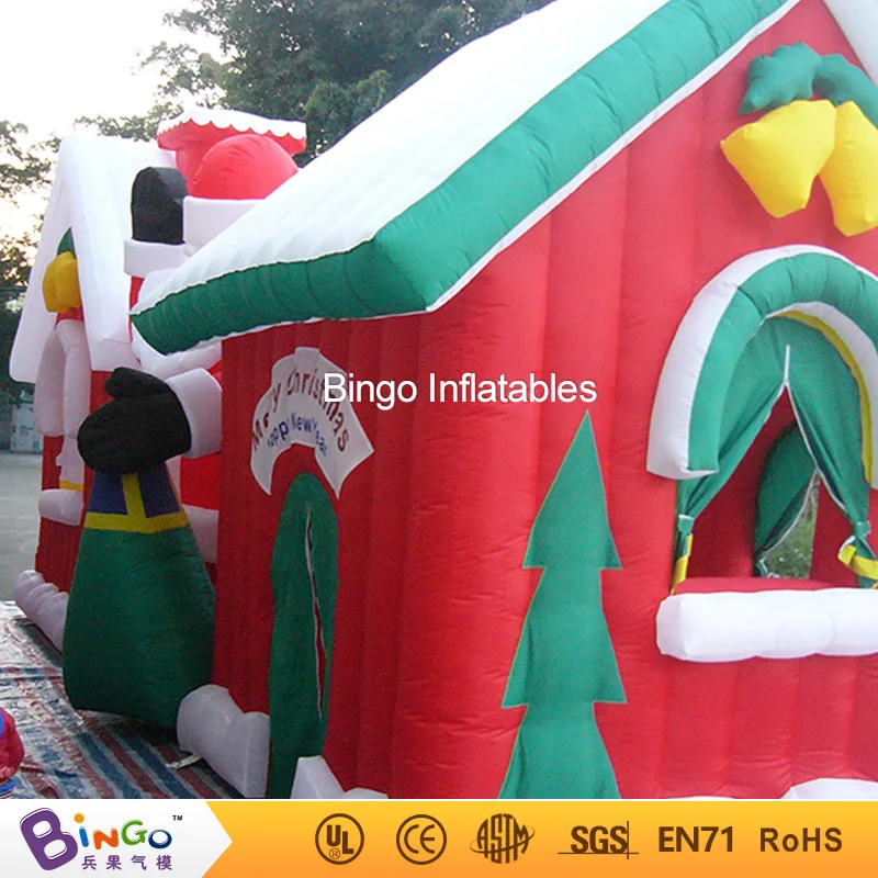 Merry Christmas Inflatable House/ Christmas Inflatable Snow House for