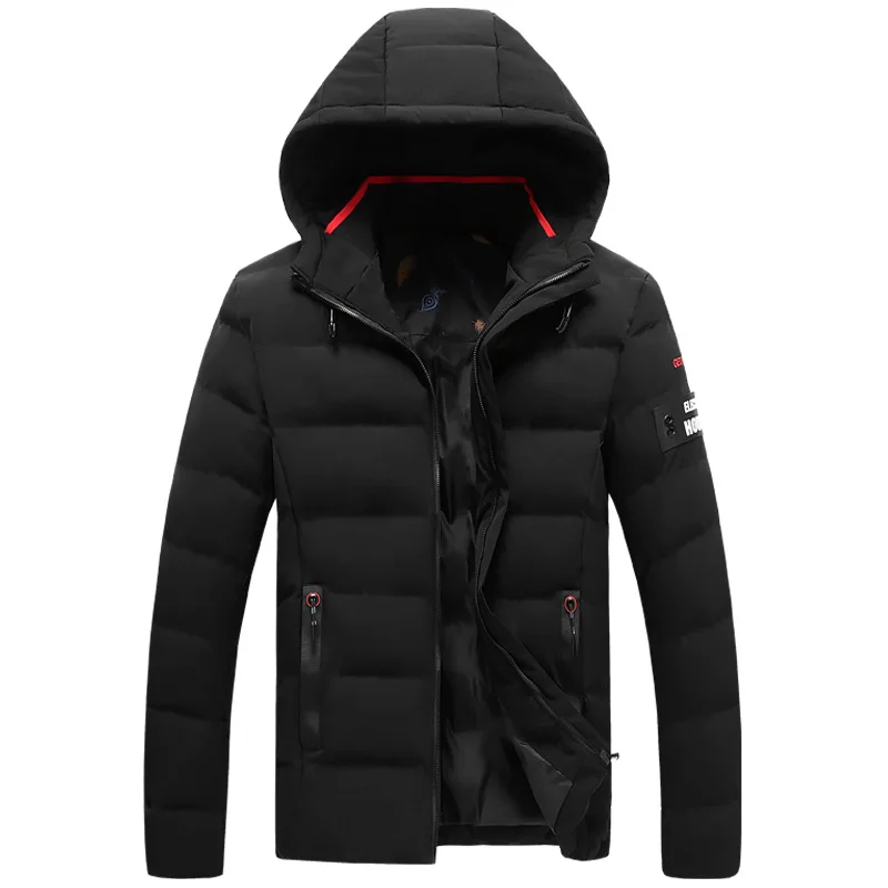 Новая зимняя мужская куртка размера плюс 6XL 7XL 8XL Повседневная теплая со съемным