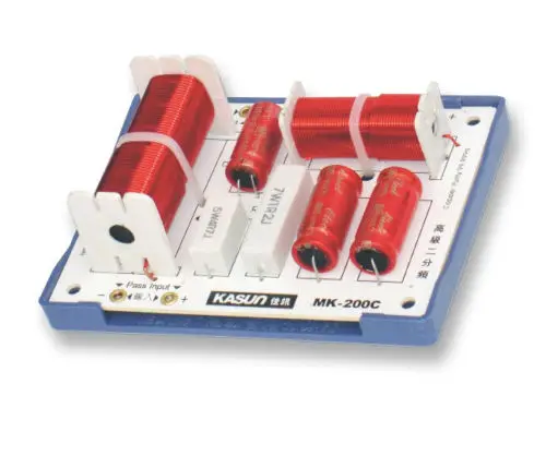 

1PCS MK-200C 2 Way 2 Unit Hi-Fi Speaker Frequency Divider Crossover Filter