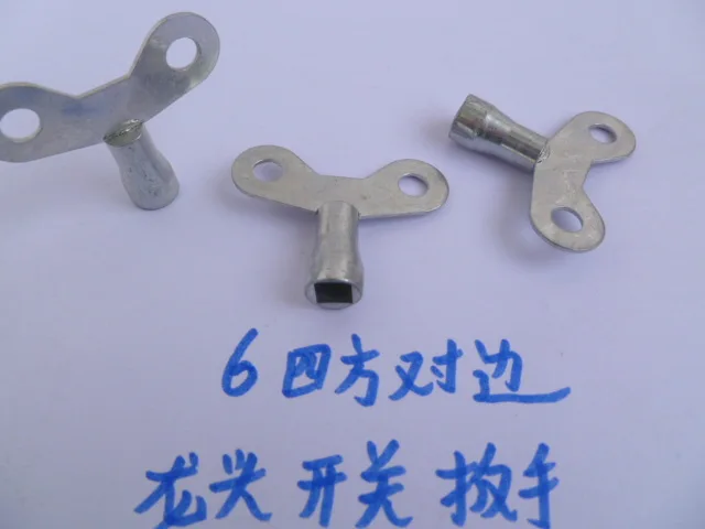 Кран переключатель ключ воды переключатель 6 внутри четырех ключевых открытый ключ блокировки открытым гладить