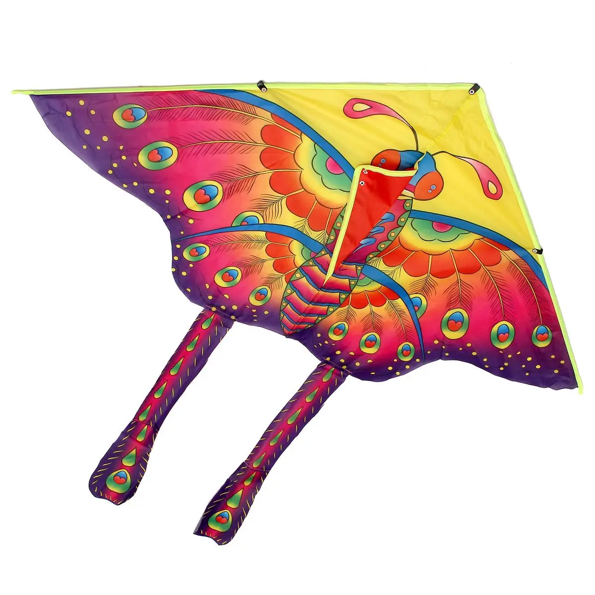 1.4M Beautiful Colorful Traditional Chinese Butterfly Kite Long Tail