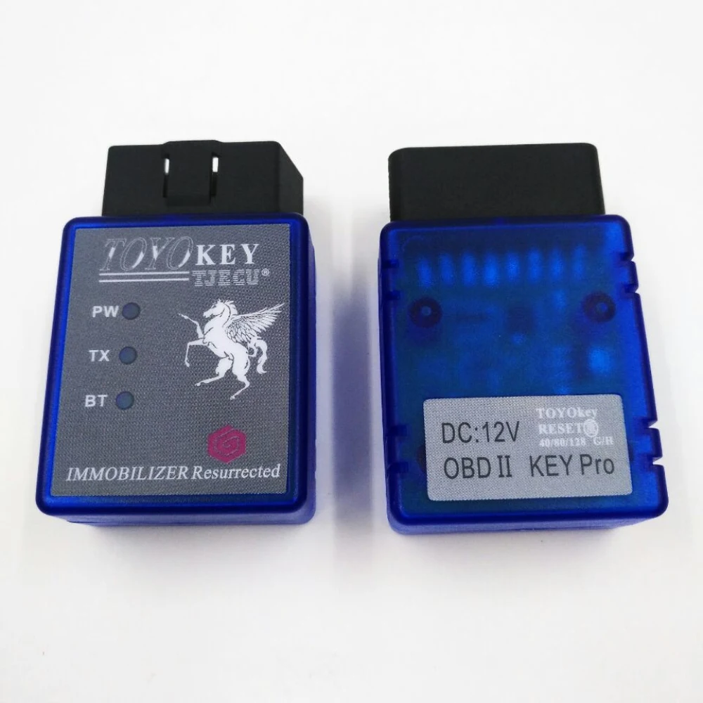 Newest TOYO KEY OBD II KEY PRO TOYO OBD Bluetooth interface work with Smart CN900 Mini ND900 Support Toyota G&H All Key Lost