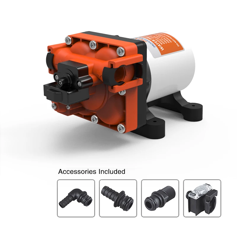 SEAFLO 12V 3.0GPM 55PSI Auto Diaphragm Pump Electric Water Hydraulic