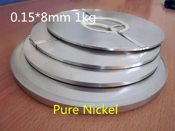 100 Lastre Di Nichel Puro 99.96% – Dimensioni 0.15x6x50 Mm Per Elettroplaccatura, DIY E Laboratorio