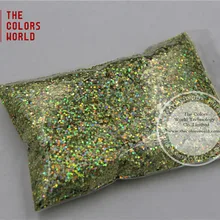 TCA211 лазерный лазурит золото 1,0 мм 040 размер цветной блестящий порошок, голографический блеск для ногтей или другого украшения