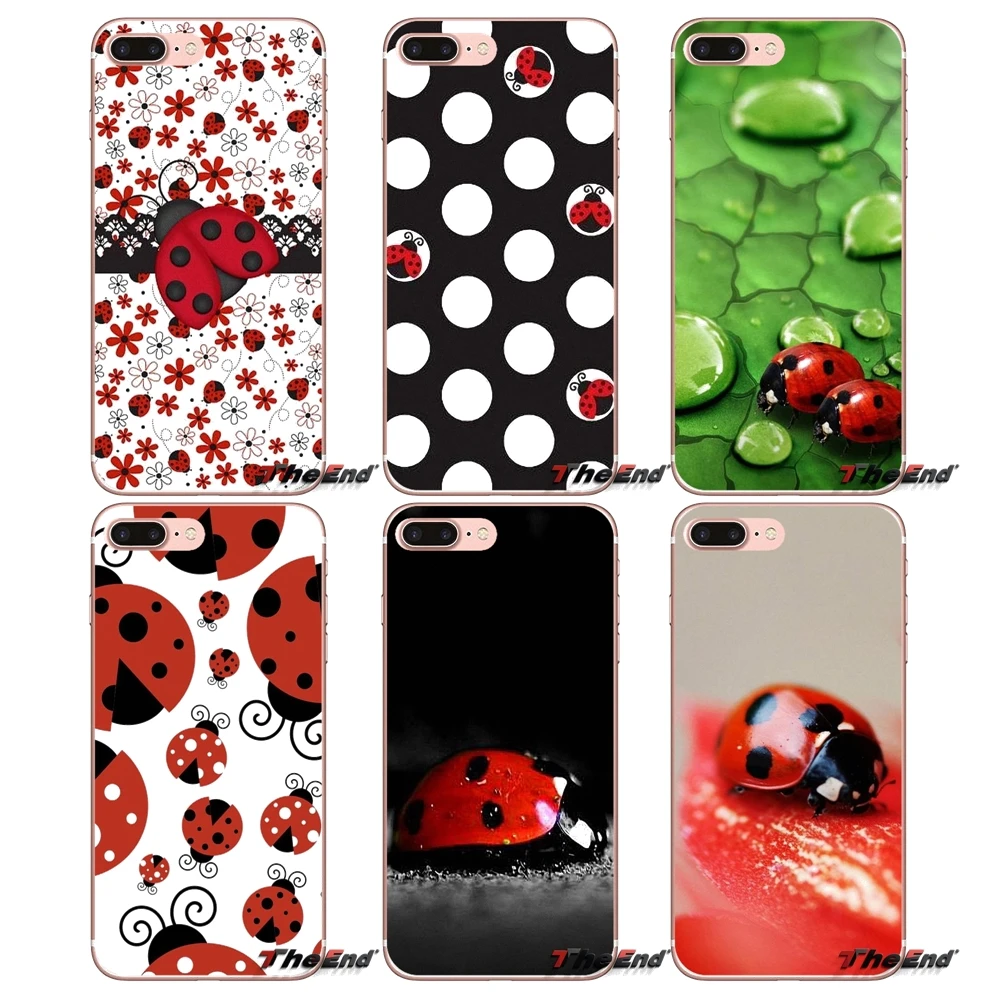 

Lady bug Ladybug ladybird Pattern Phone Cases Cover For Xiaomi Mi6 Mi 6 A1 Max Mix 2 5X 6X Redmi Note 5 5A 4X 4A A4 4 3 Plus Pro