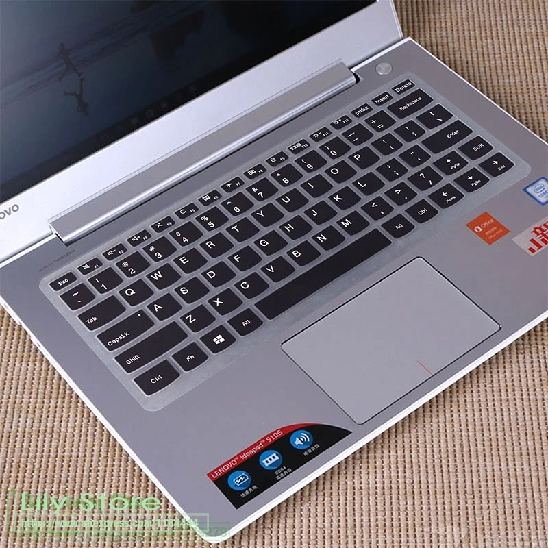 Силиконовый защитный чехол для клавиатуры lenovo FLEX 4 1480 YOGA 5 Pro Yoga 910-13 Miix 720-12 910-13IKB Miix720 - Цвет: black