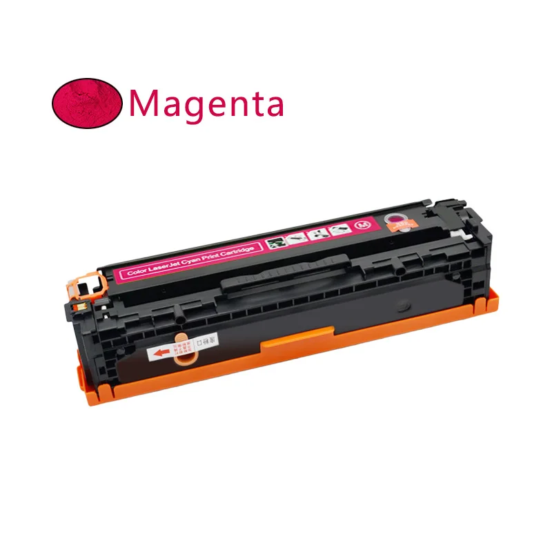 Совместимый цветной картридж CE320A CE321A CE322A CE323A 320A для принтера HP Color laserjet CP1525N 1525NW