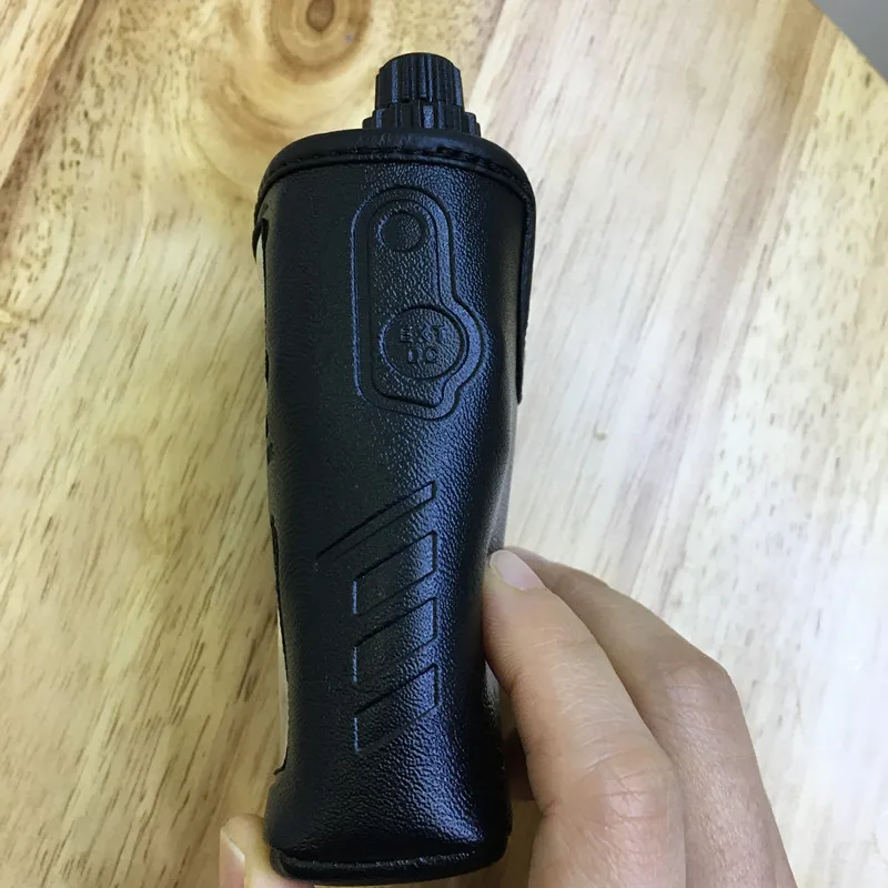 Оригинальный кожаный мягкий чехол для YAESU CSC 91 walkie talkie|Рации| |
