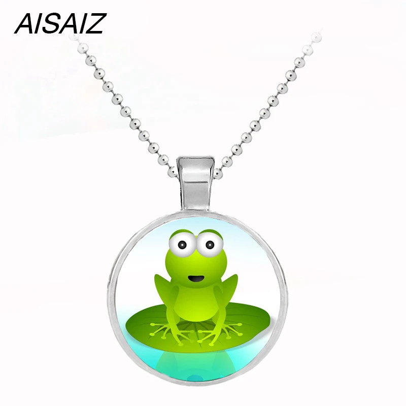 NEW Cute Kermit frog the Frog Necklace pendant key chain enamel high
