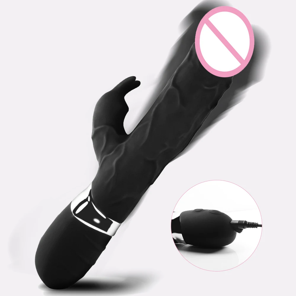 7 speed rabbit super powerful Vibrator body Massager G-Spot Silicone female dildo Rechargeable Clitoris stimulator Sex Toy | Красота и