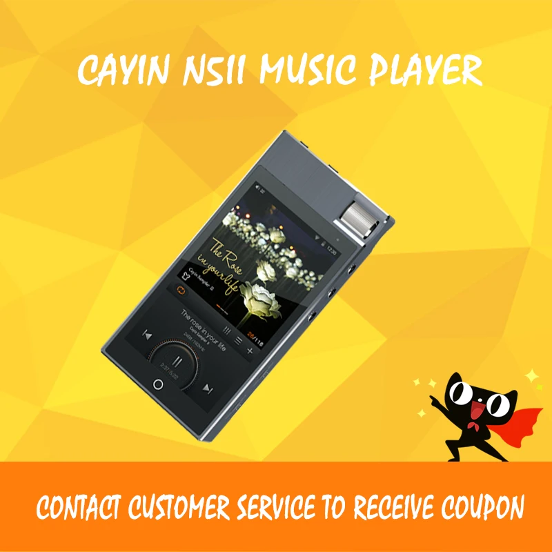 

Cayin N5ii Music Player Balanced DSD Support Wifi & Bluetooth 32GB Portable Digital Lossless Hifi Audio MP3 Music Player