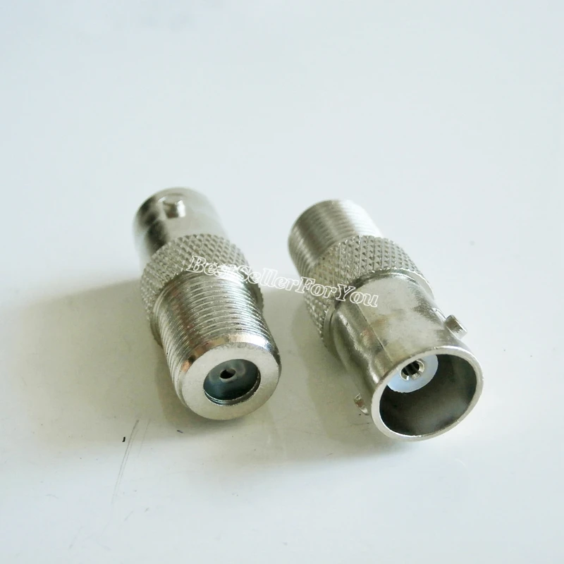 

1Pcs F-BNC adapter F Type Female jack to BNC female RF coax Connector for CCTV