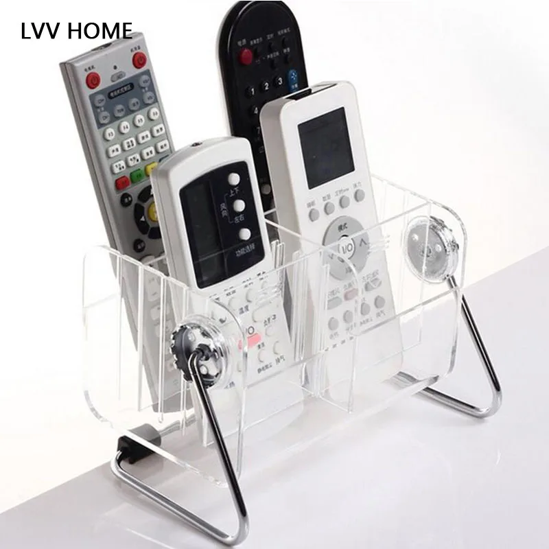 LVV HOME TV Remote Control Acrylic Storage Box /high quality storage