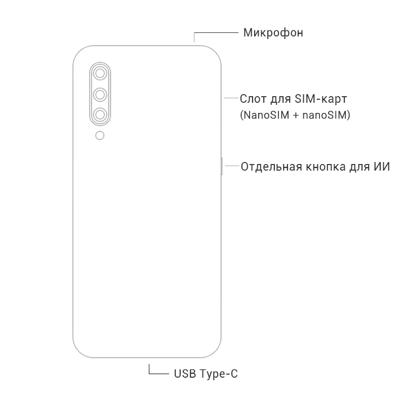 Глобальная версия, Xiao mi 9, 6 ГБ, 64 ГБ, mi 9, Восьмиядерный процессор Snapdragon 855, 6,39 дюйма, 48мп камера, мобильный телефон