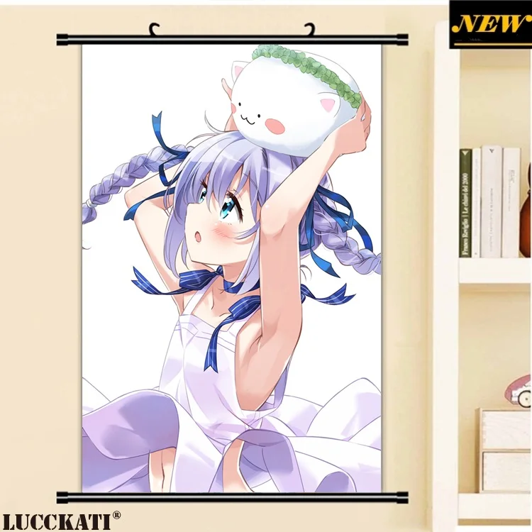 16dress gochuumon_wa_usagi_desu_ka- kafuu_chino moso no_bra nopan skirt_lift summer_dress tippy_(gochuumon_wa_usagi_desu_ka-)_