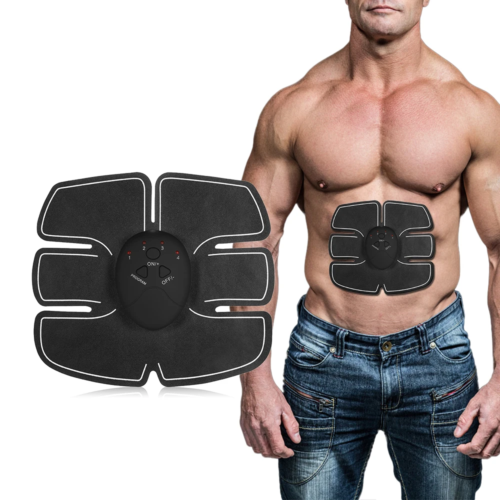 

Vibration Abdominal Muscle Trainer Body Slimming Electronic Muscle Exerciser Machine Fat Burning Home Fitness Workout Equipment