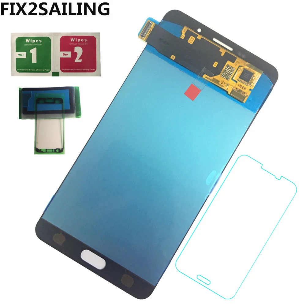

6.0" For SAMSUNG Galaxy A9 A9000 LCD AMOLED Display Screen Touch Digitizer Assembly Replacement Black White A900 A900F