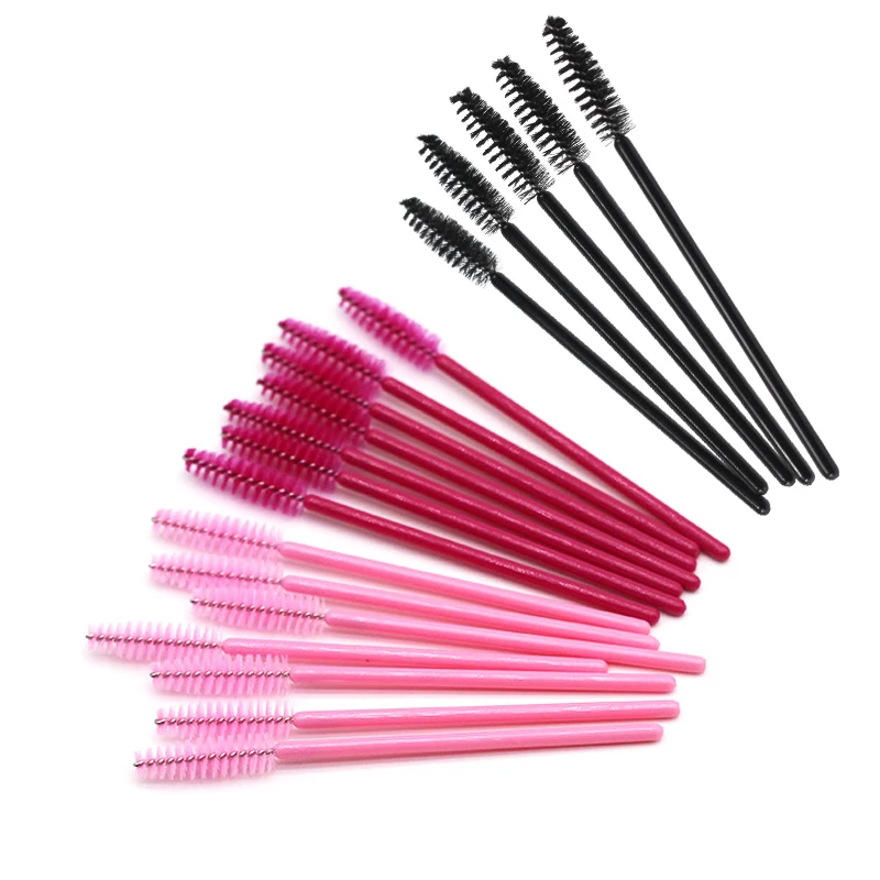 100PCS Disposable Eyelashes Eyebrow Brush Red Convenient Eyebrow comb False Eyelash Brush Beauty Makeup Spiral Eyelash Brush 100PCS Disposable Eyelashes Eyebrow Brush Red Convenient Eyebrow comb False Eyelash Brush Beauty Makeup Spiral Eyelash Brush