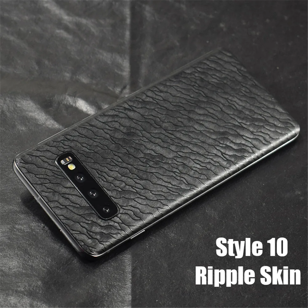 Back Cover Film For Samsung Galaxy S10 S9 S8 Plus Note 9 Note 8 Film Carbon Fiber Protective Sticker For Samsung S10 Plus S10e   (12)