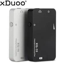 XDUOO XQ-10 Rail-Rail усилитель чип мини портативный усилитель для наушников XQ10 усилитель для наушников время воспроизведения 20 часов