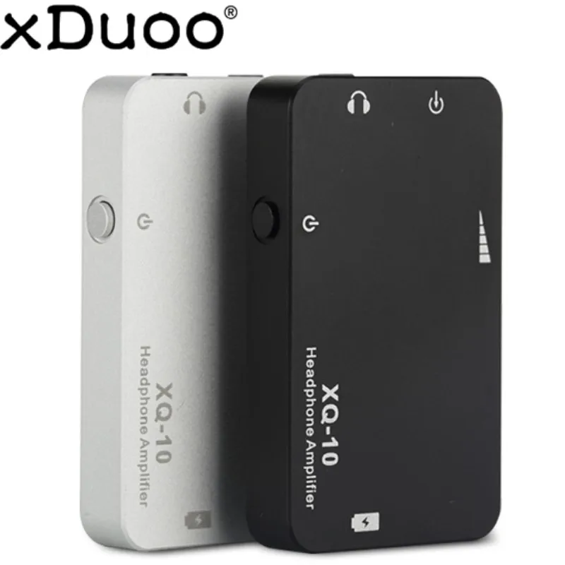 

New Original XDUOO XQ-10 Rail-Rail Amplifier Chip Mini Portable Headphone Amplifier XQ10 Headphone AMP Playback time 20 hours